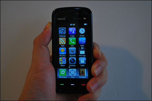 諾基亞5800XM 88元軟件改造，體驗(yàn)iPhone式智能交互